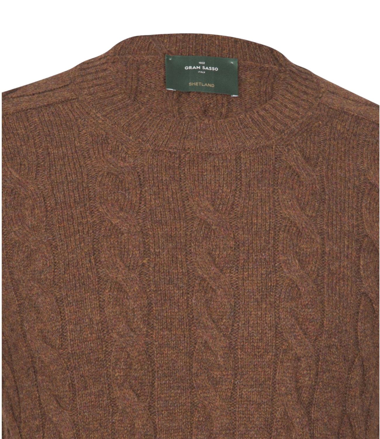 Pullover Gran Sasso 23103/28502 Uomo - Ruggine