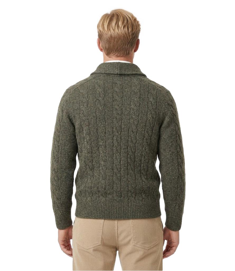Cardigan Gran Sasso 23183/28502 Uomo - Verde Muschio