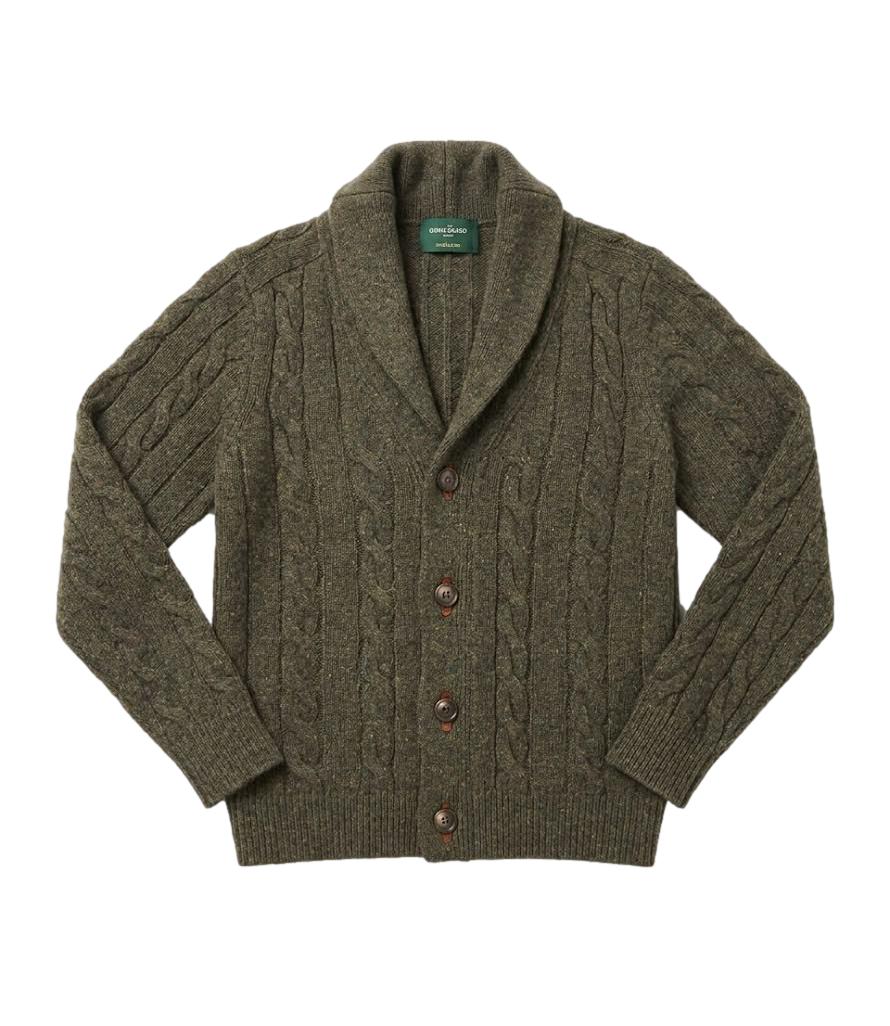 Cardigan Gran Sasso 23183/28502 Uomo - Verde Muschio