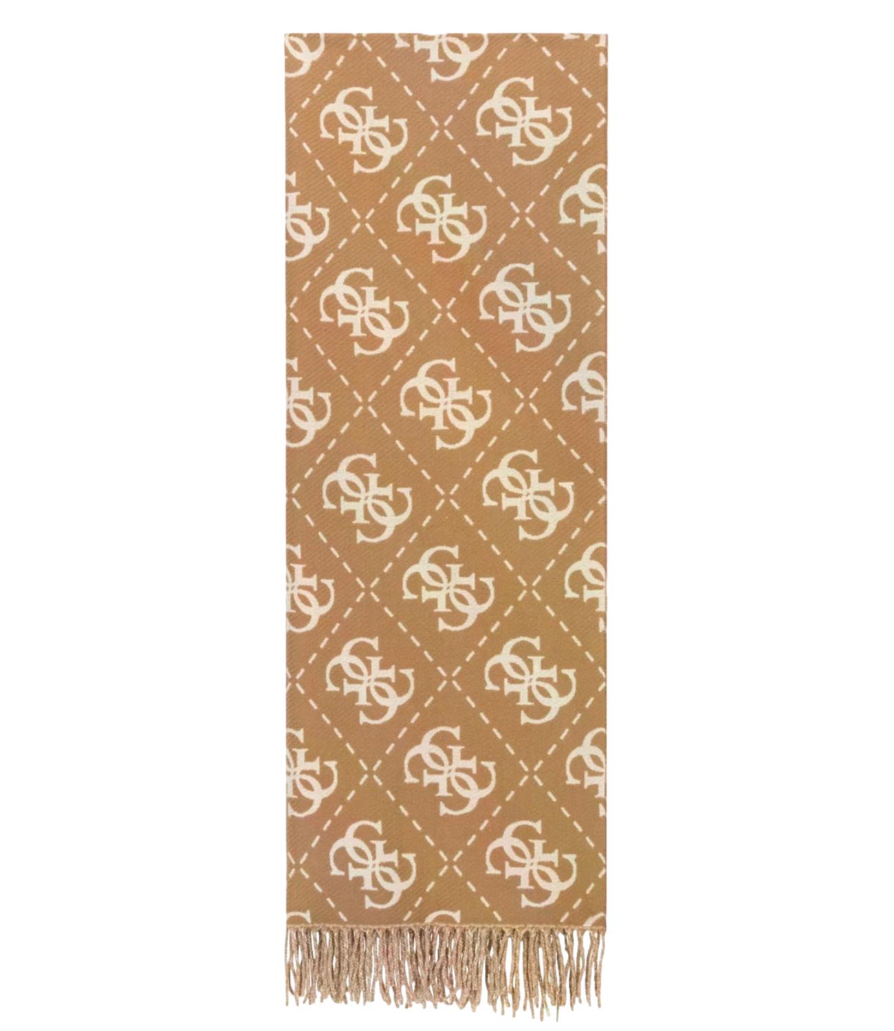 Sciarpa/Foulard Guess AW5217VIS03 Donna - Latte Logo Brown