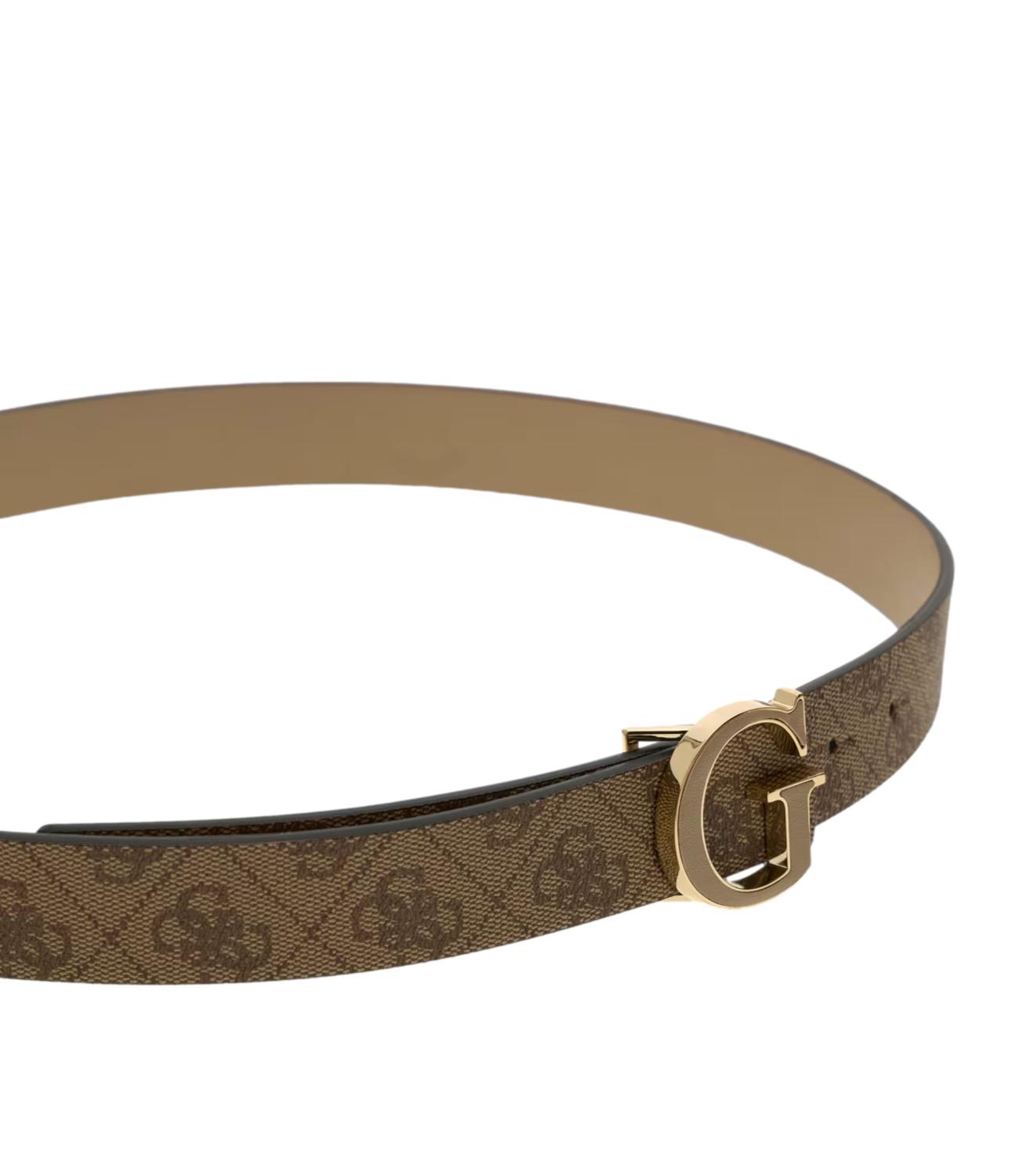 Cintura Guess BW9498P6430 Donna - Latte Logo