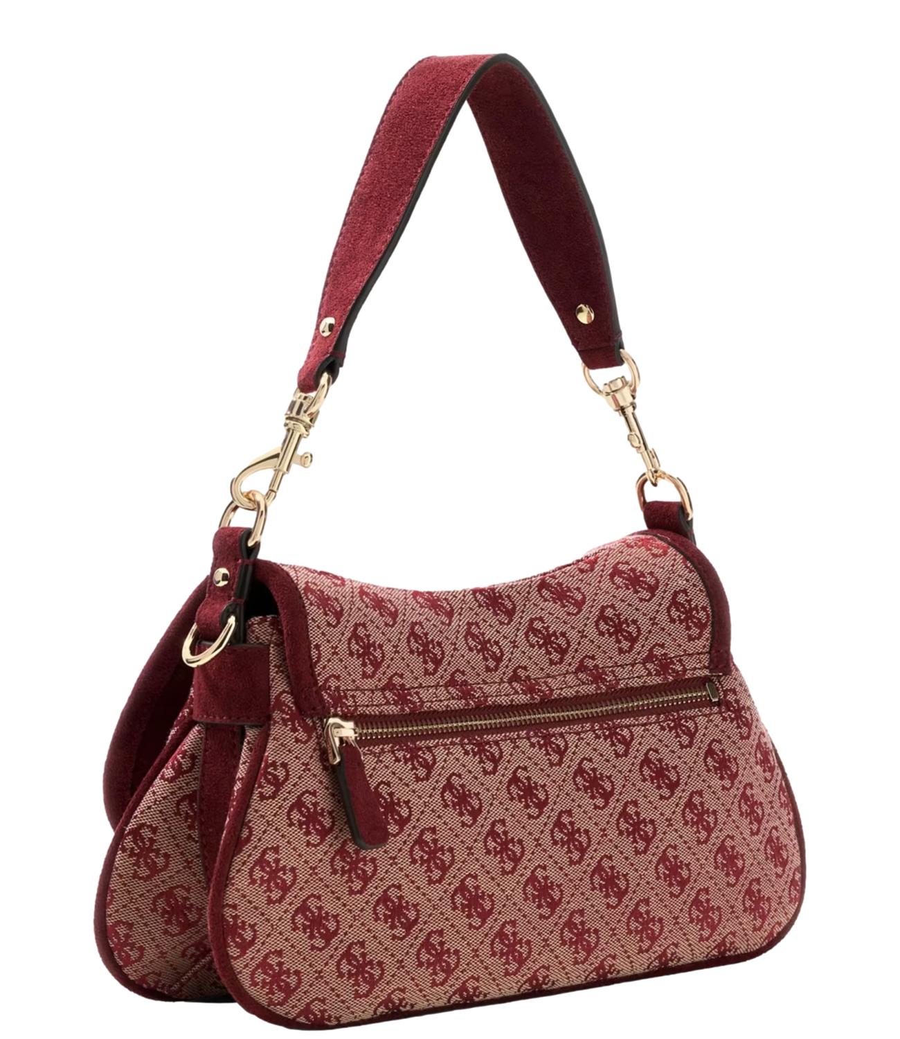 Borsa Guess HWJG2313190 Donna - Merlot Logo