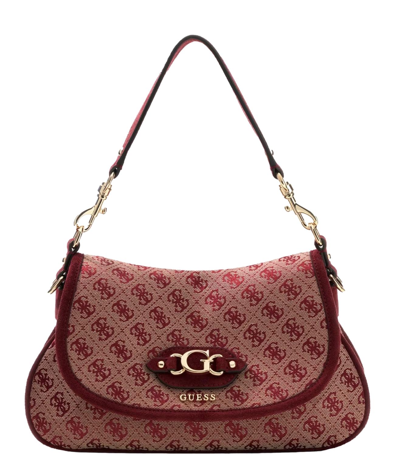 Borsa Guess HWJG2313190 Donna - Merlot Logo