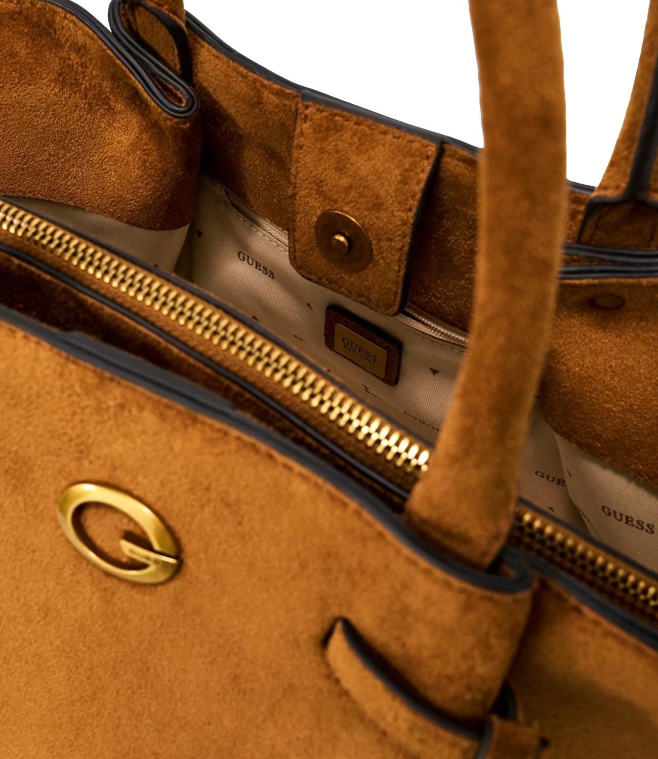 Borsa Guess HWSG2237060 Donna - Cognac