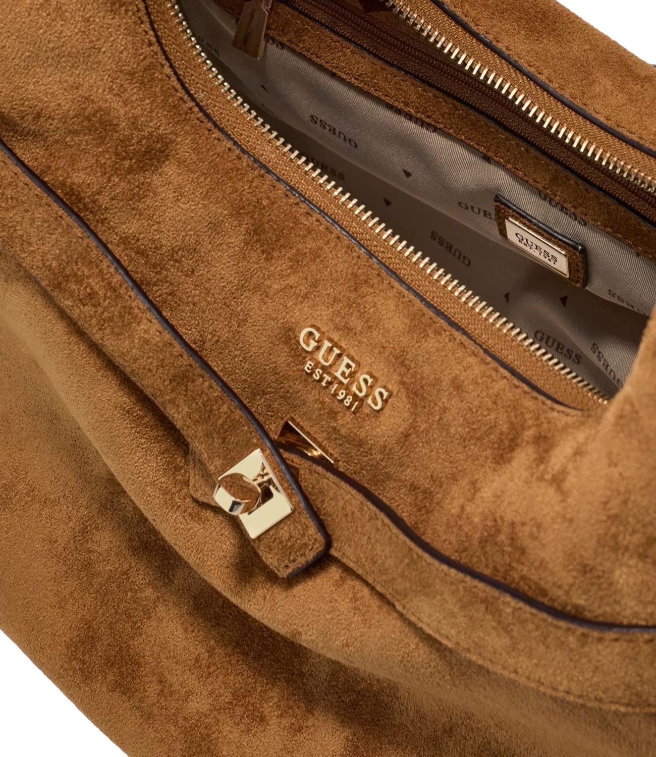 Borsa Guess HWSG9754010 Donna - Cognac
