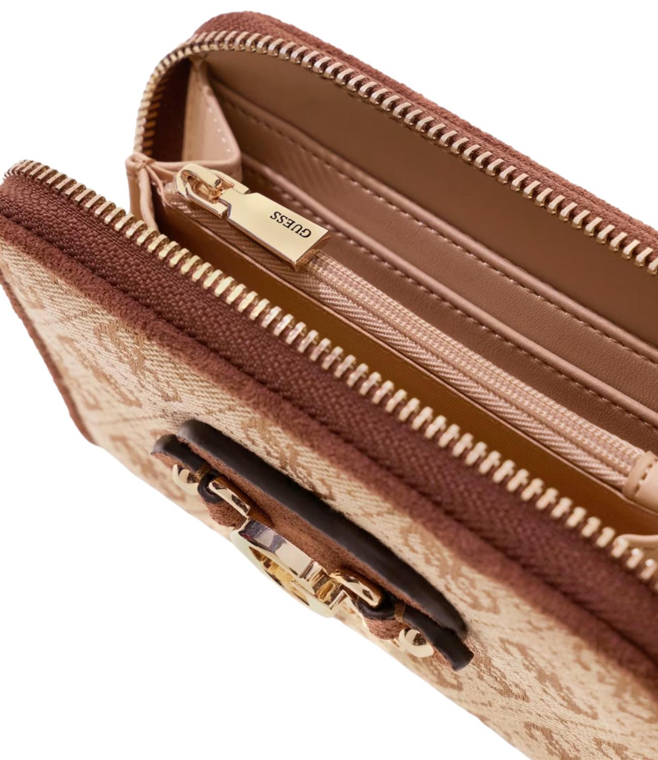 Portafogli Guess SWJG2313140 Donna - Latte Logo/brown