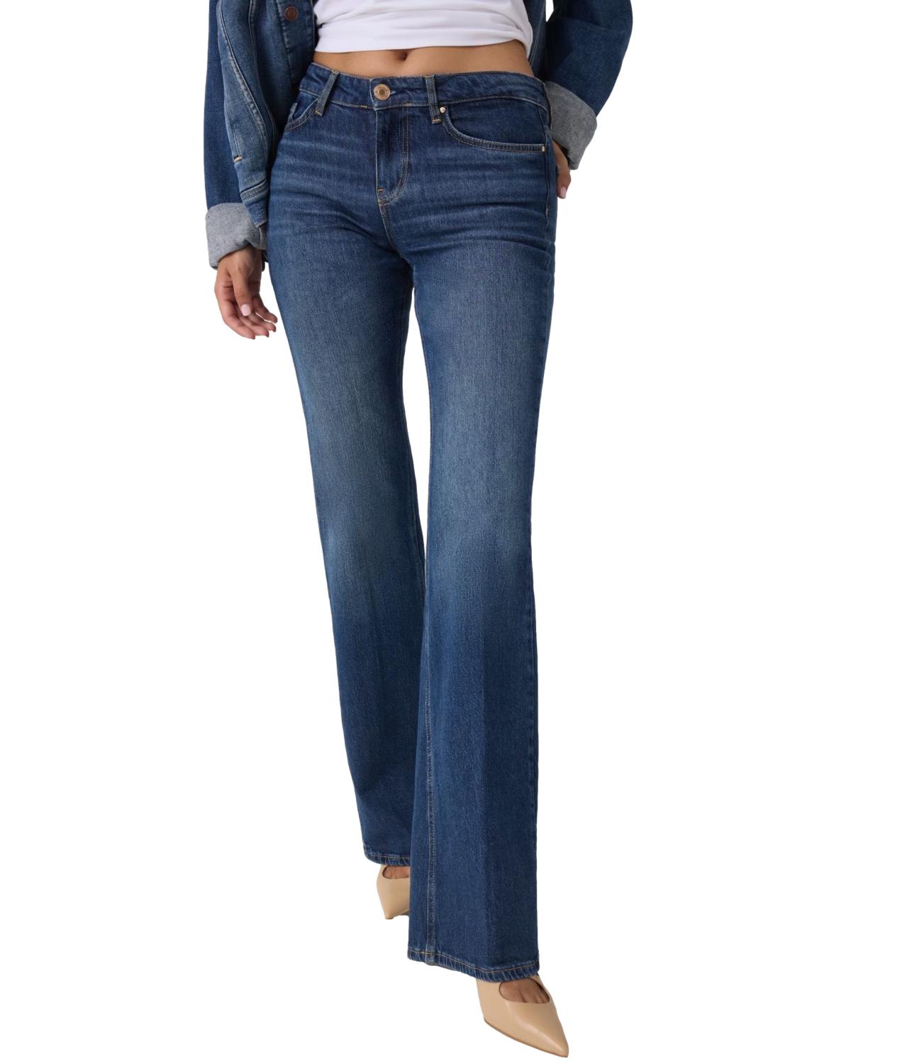 Jeans Guess W6BAJ7D2097 Donna - Fireside Dark