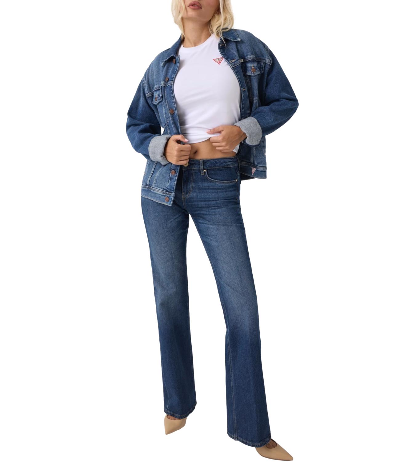Jeans Guess W6BAJ7D2097 Donna - Fireside Dark