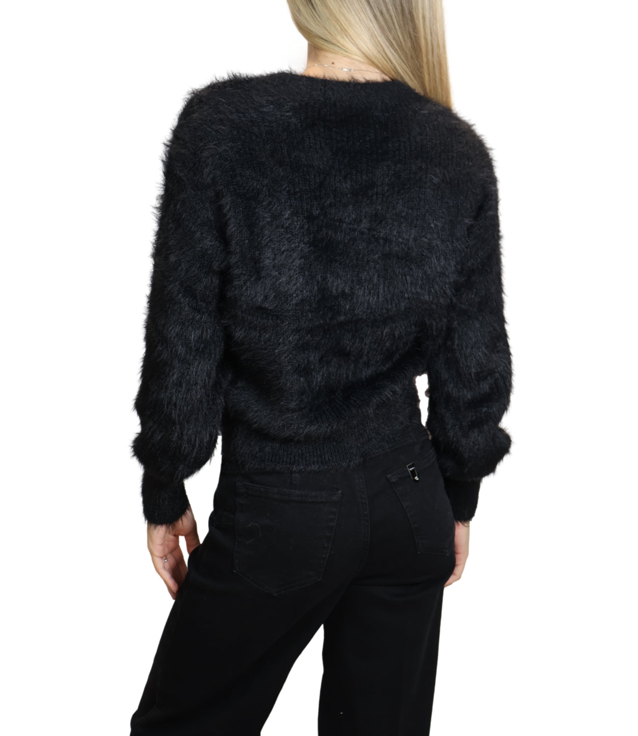 Cardigan Guess W6BR26Z1408 Donna - Jet Black A996