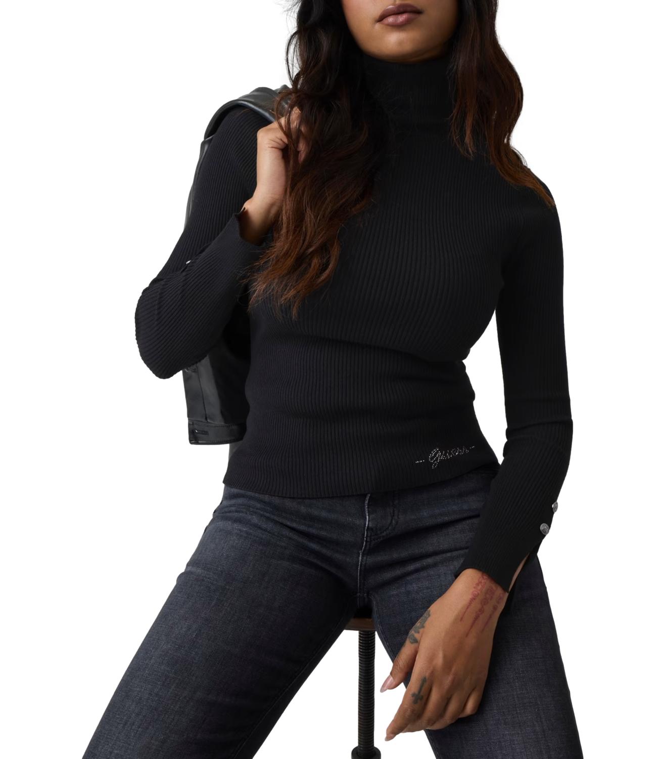Maglia Guess W6BR29Z1417 Donna - Jet Black A996