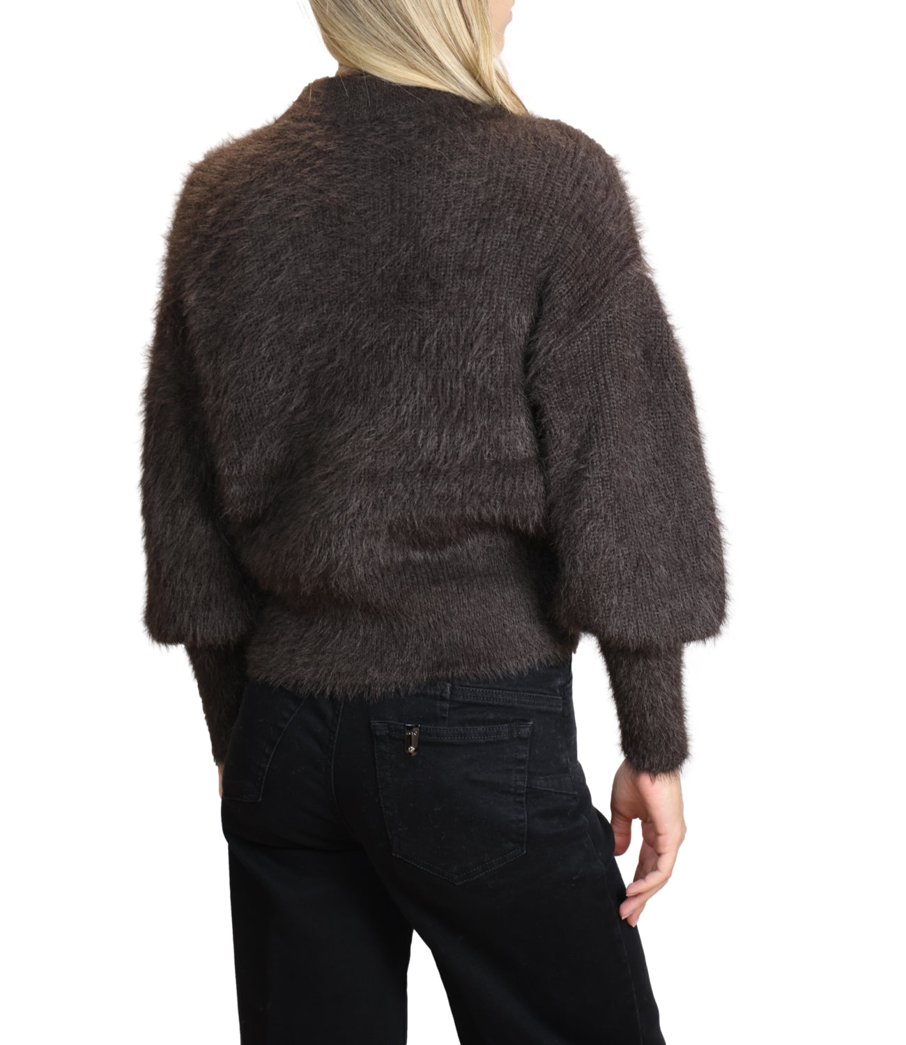 Maglia Guess W6BR80Z1839 Donna - Bark Brown