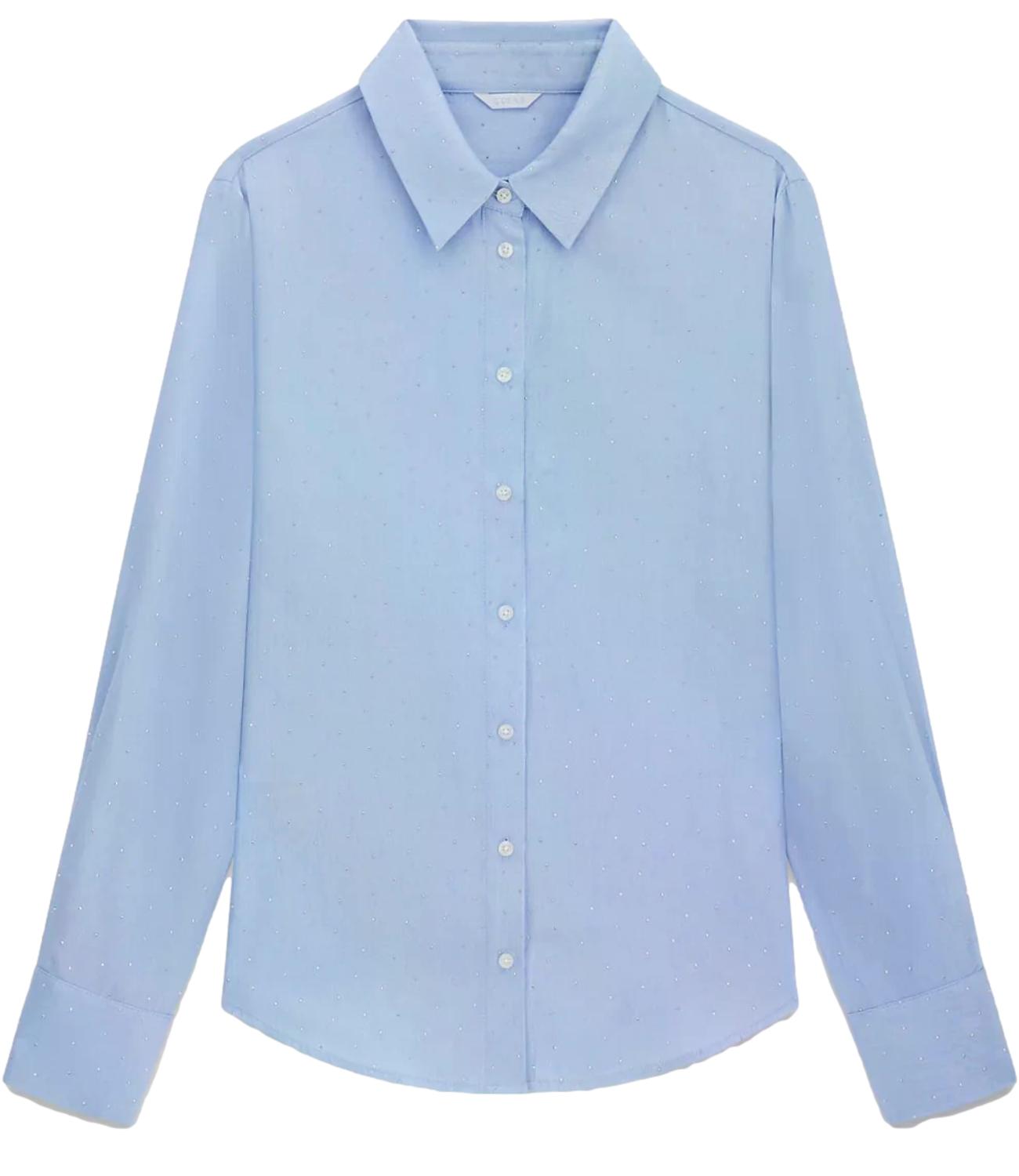 Camicia Guess W6YH26W2948 Donna - Light Tone Indigo