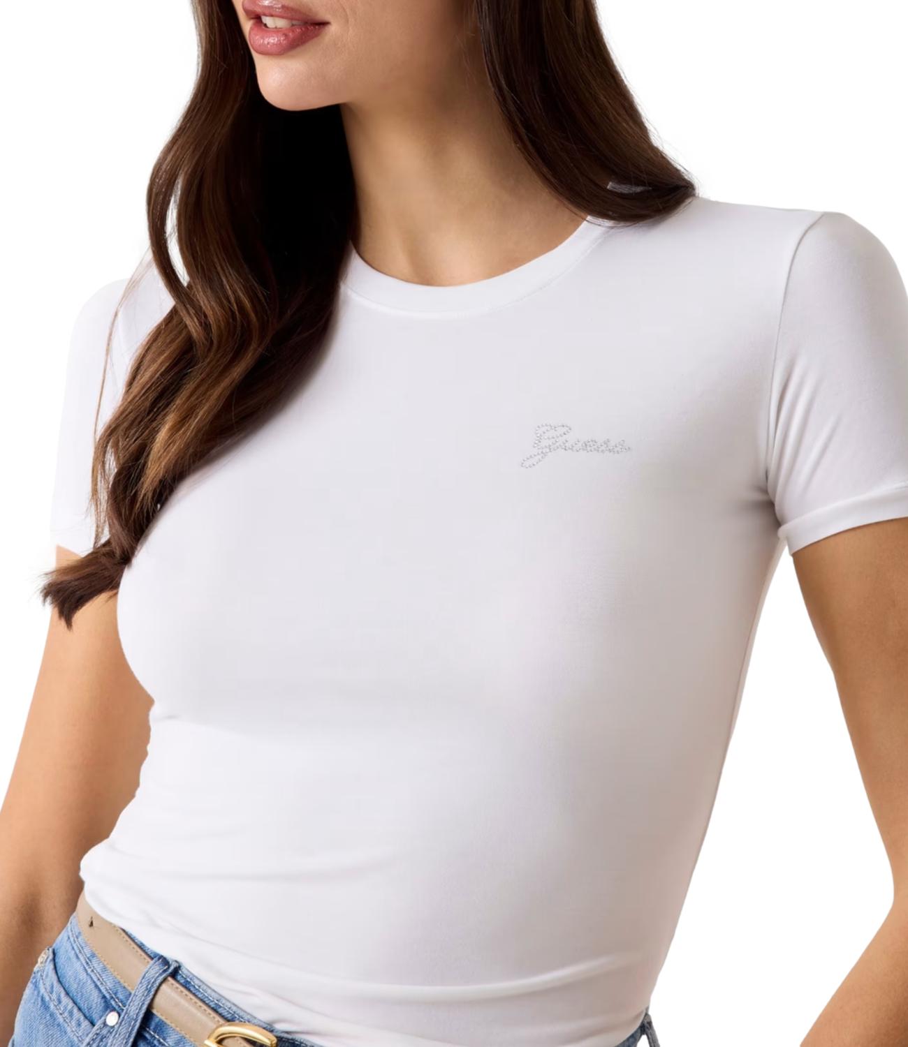 Maglia Guess W6YI12K3751 Donna - Pure White