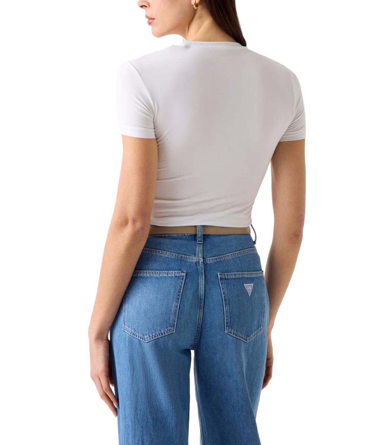 Maglia Guess W6YI12K3751 Donna - Pure White