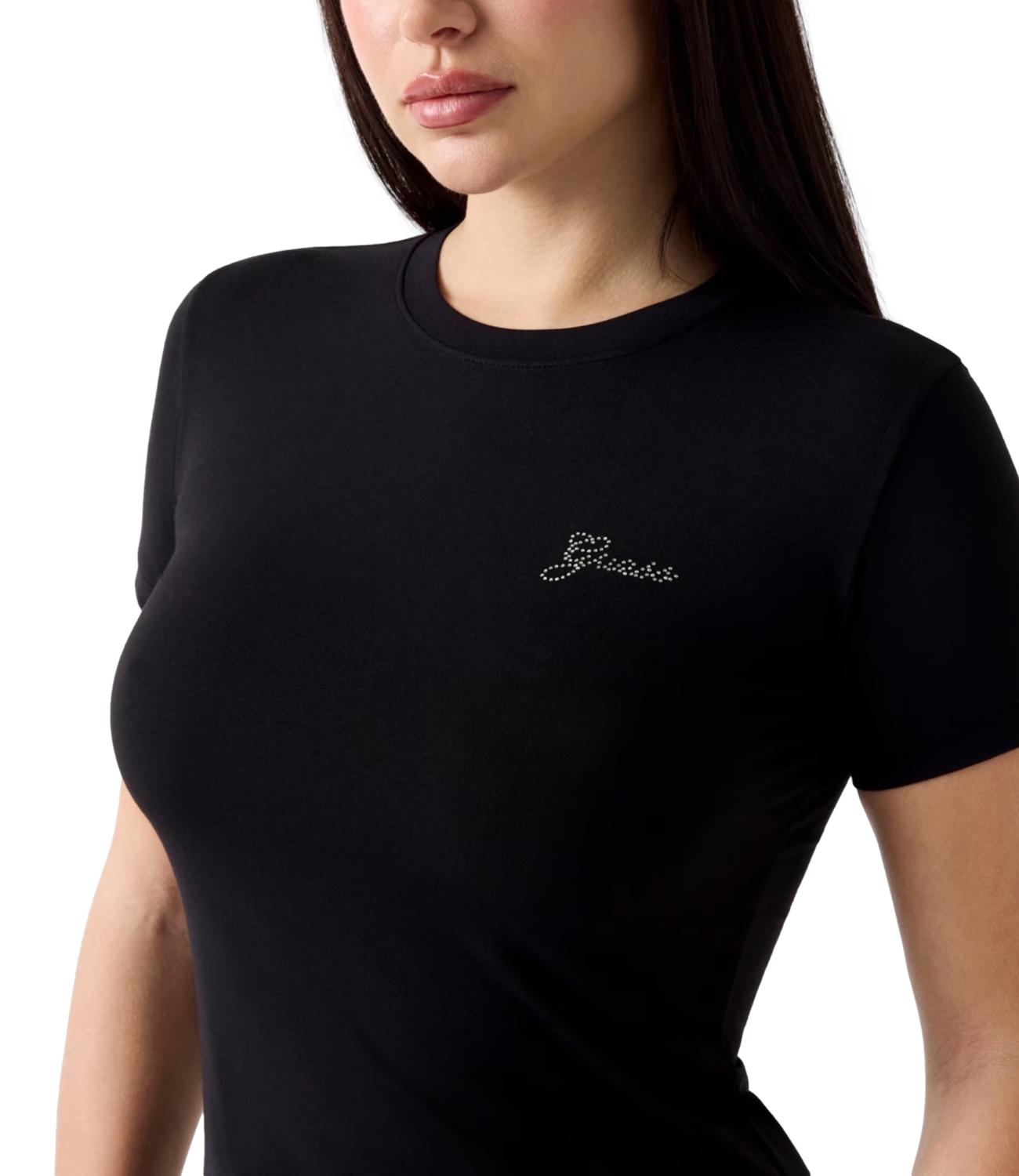 Maglia Guess W6YI12K3751 Donna - Jet Black A996