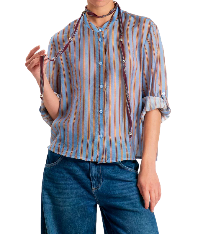 Camicia Have One CVS-R069 Donna - Celeste