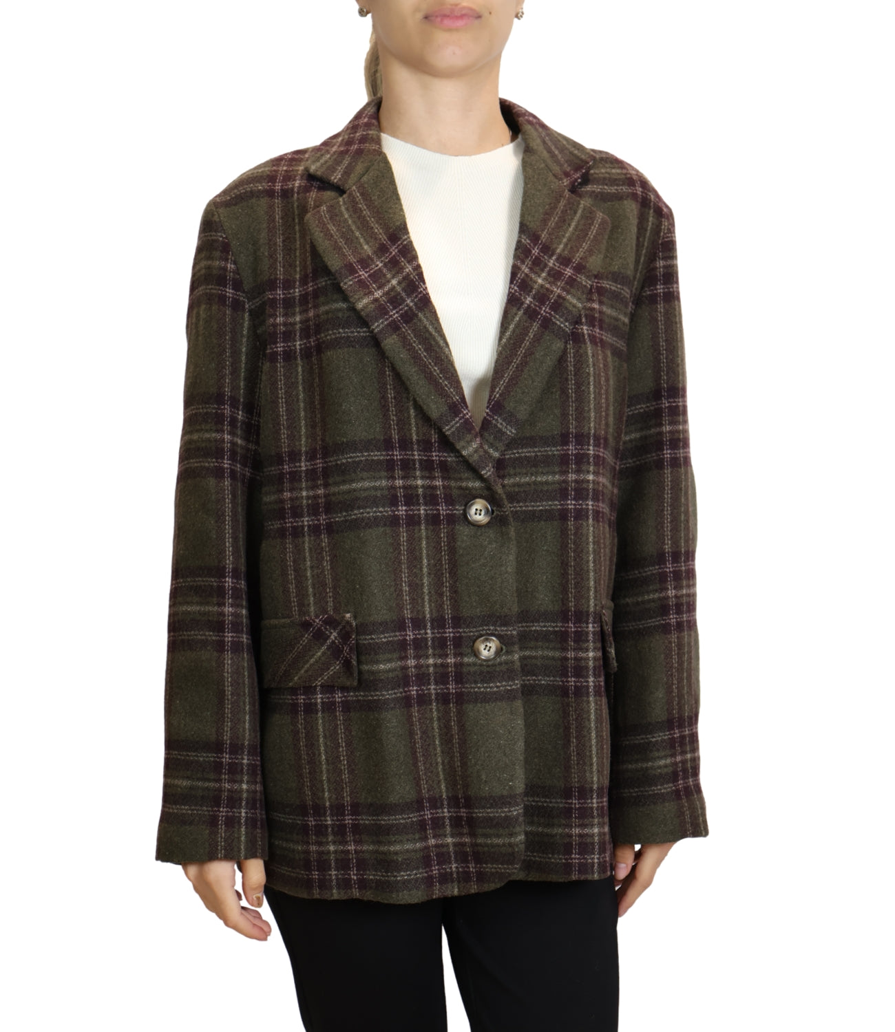 Giacca Have One JIA-R094 Donna - Militare/bordeaux