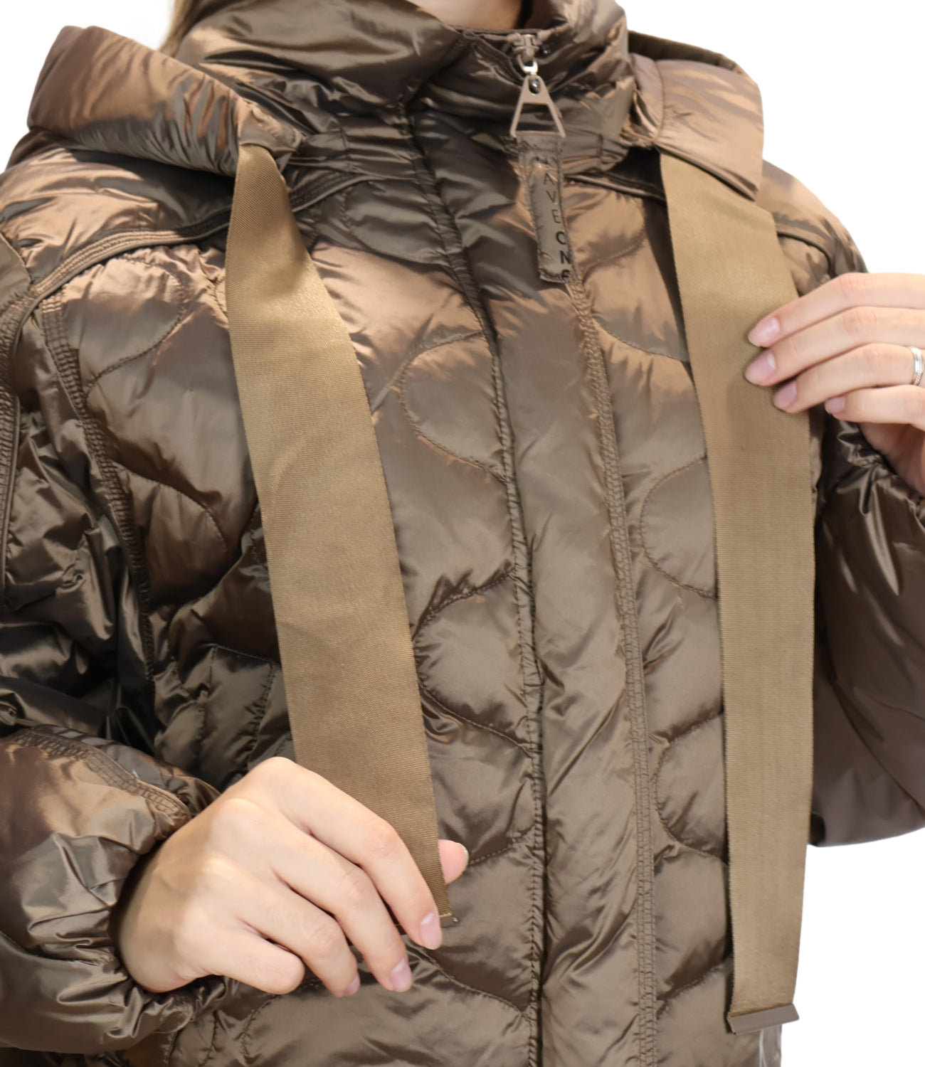 Piumino Have One KCT-R013 Donna - Tortora