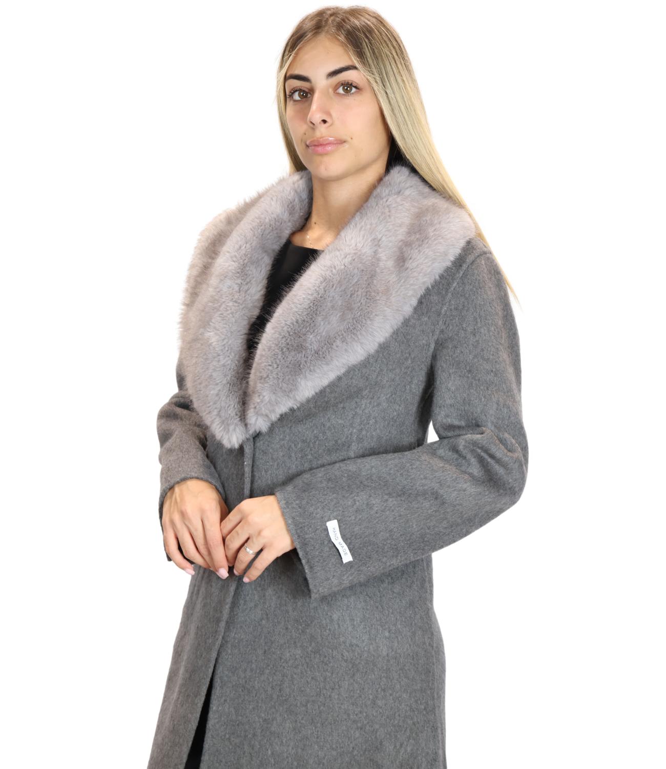 Cappotto Have One KID-R001 Donna - Grigio
