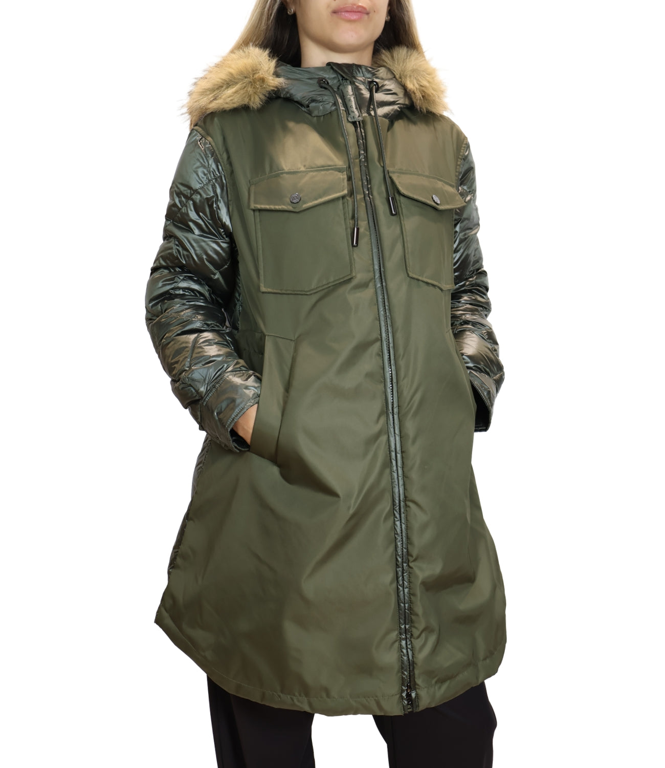 Piumino Have One KID-R006 Donna - Militare
