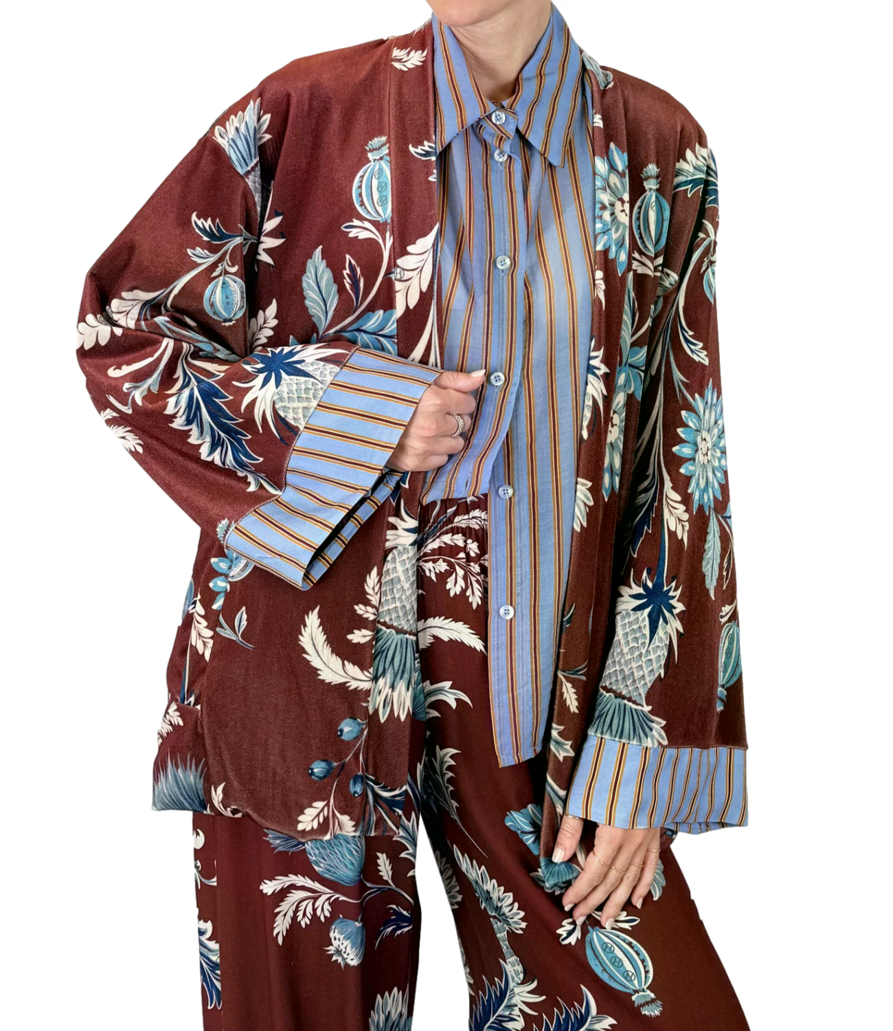 Kimono Have One KVS-R088 Donna - Celeste