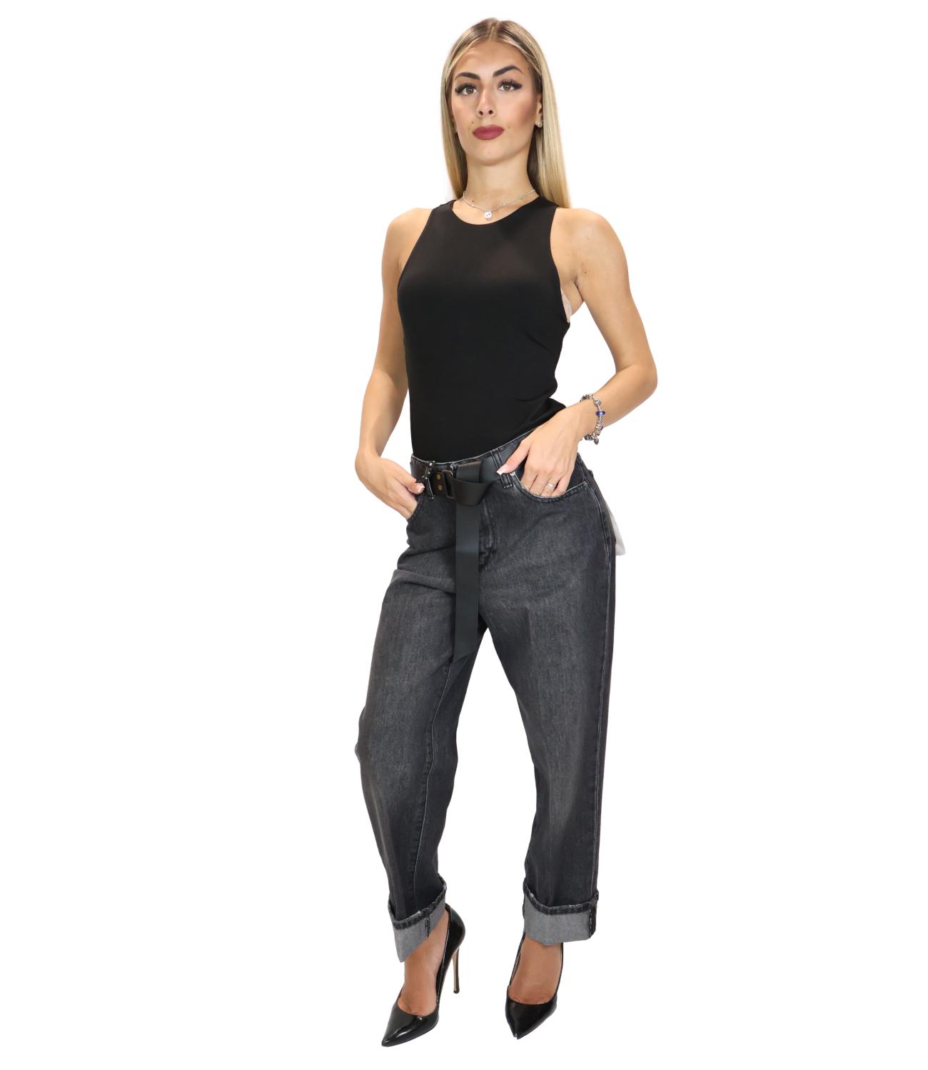 Jeans Have One PLS-R134 Donna - Nero