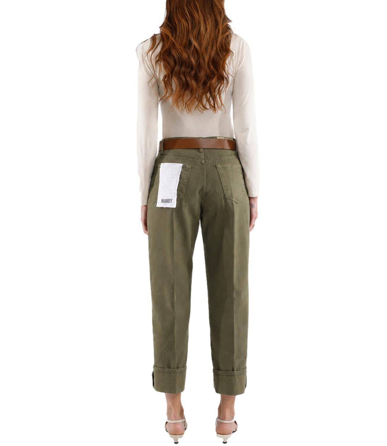 Jeans Have One PLS-R157 Donna - Militare