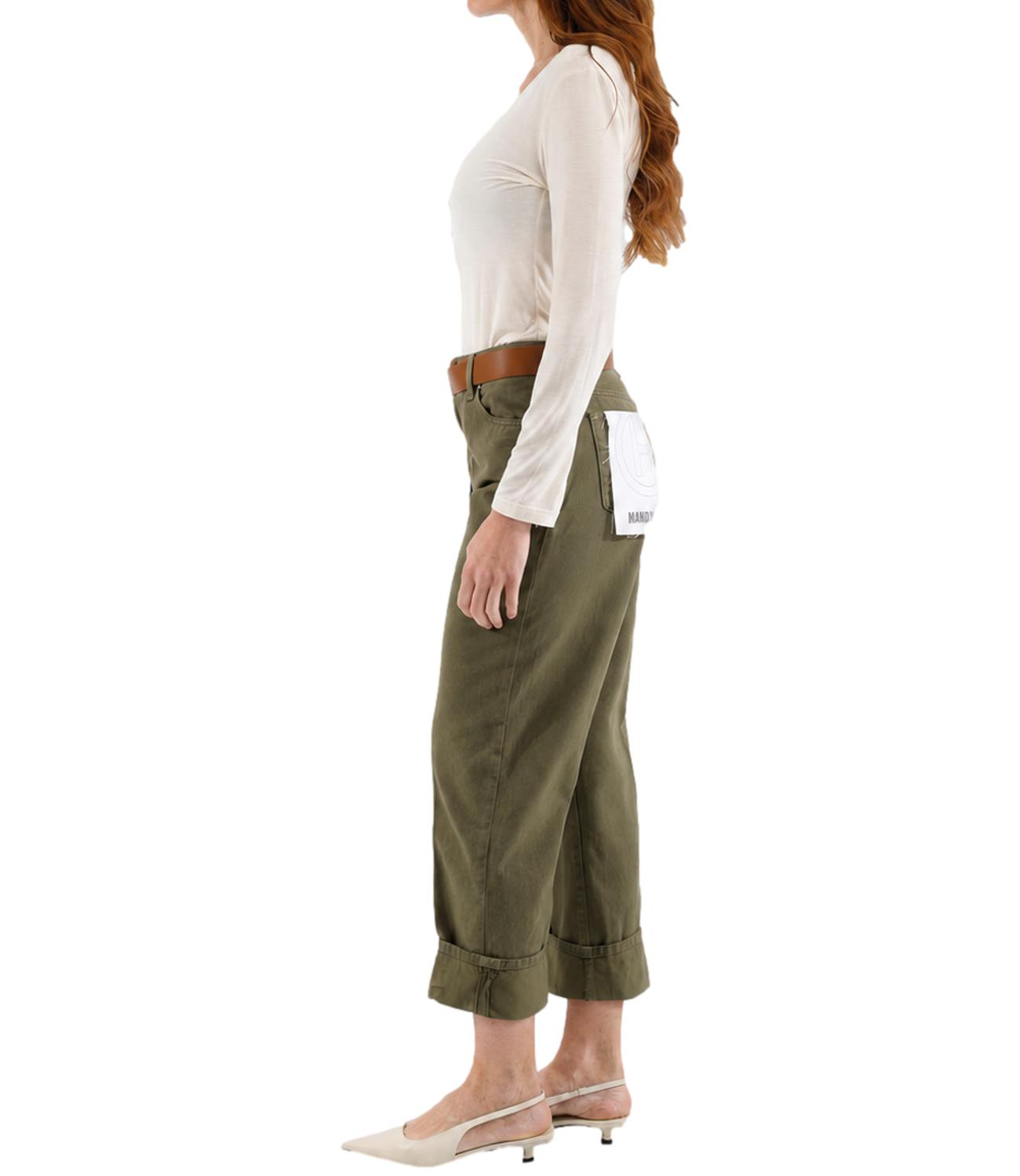 Jeans Have One PLS-R157 Donna - Militare