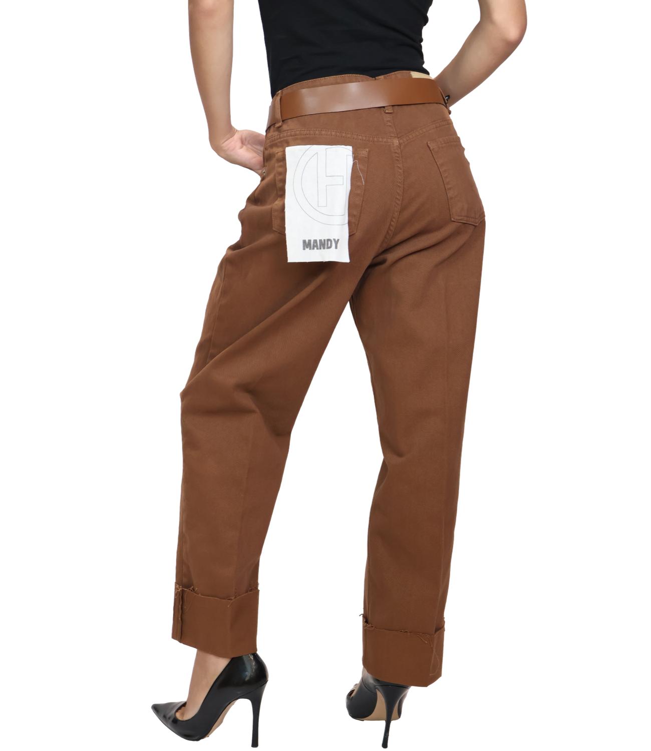 Jeans Have One PLS-R157 Donna - Tabacco