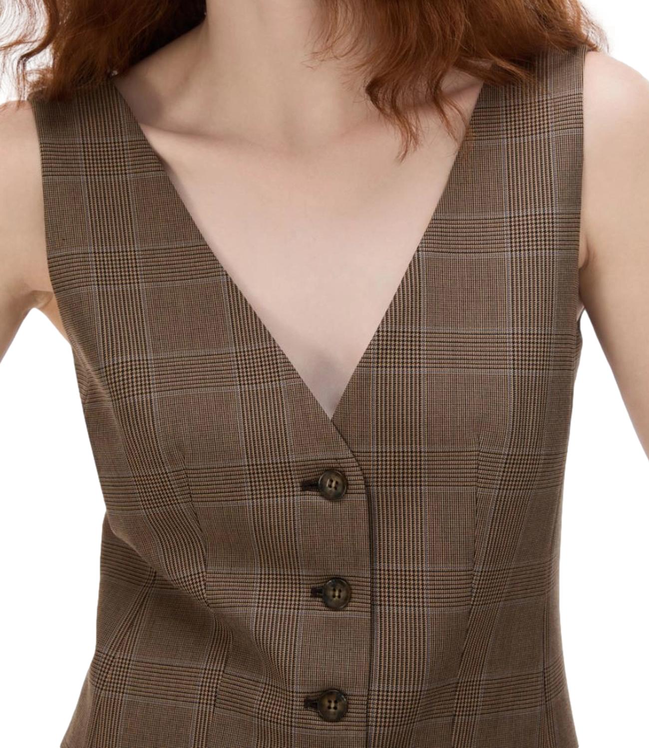 Gilet Iblues 2627156011200 Donna - Marrone