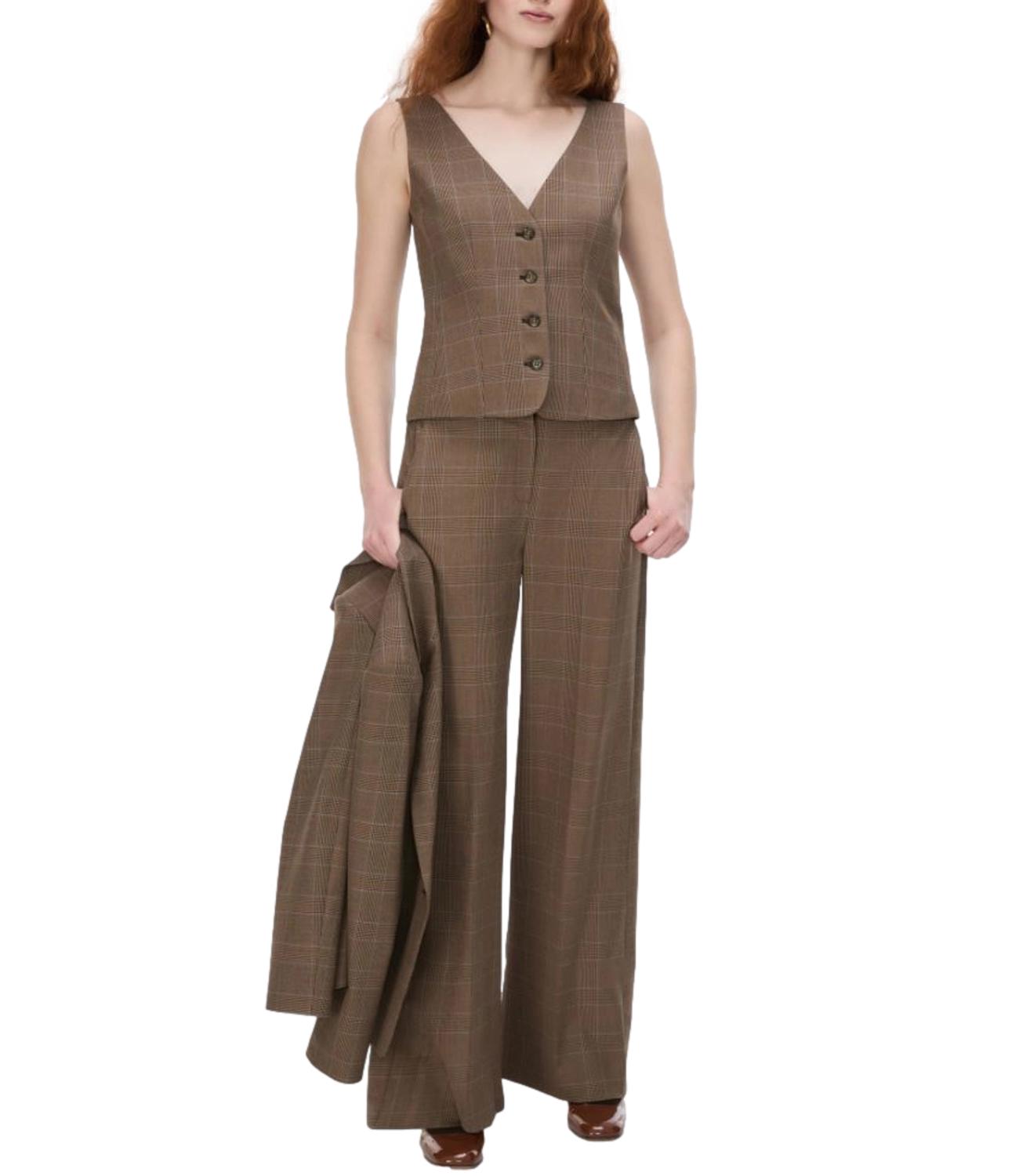 Gilet Iblues 2627156011200 Donna - Marrone
