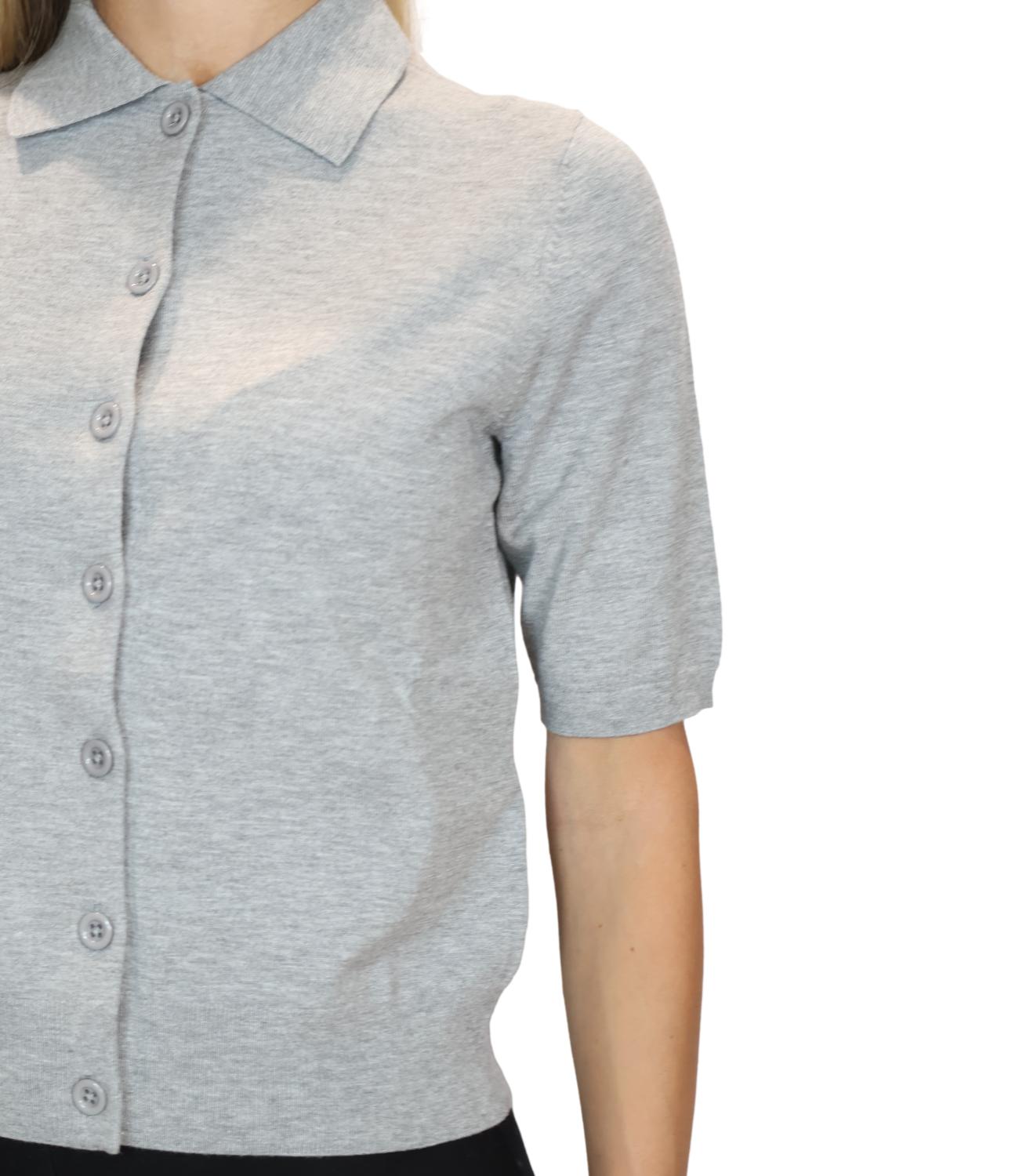 Cardigan Iblues 2627346031200 Donna - Grigio Melange