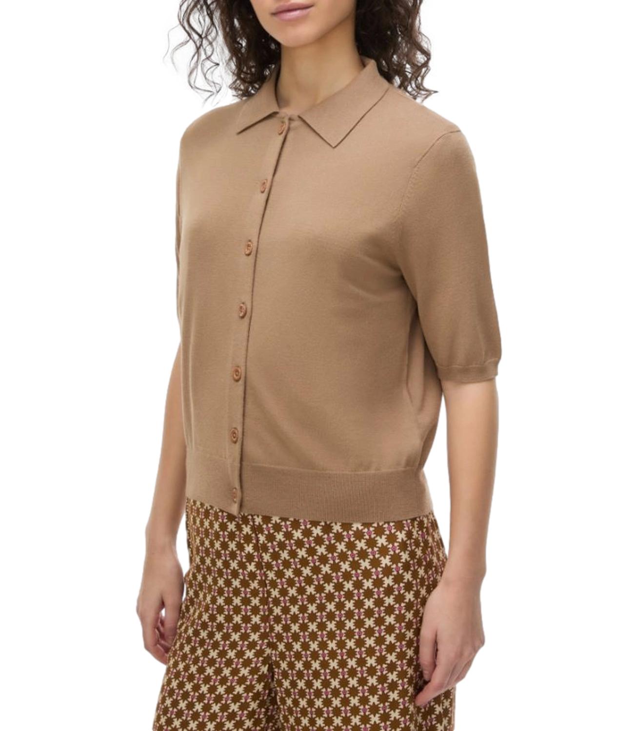 Cardigan Iblues 2627346031200 Donna - Cammello