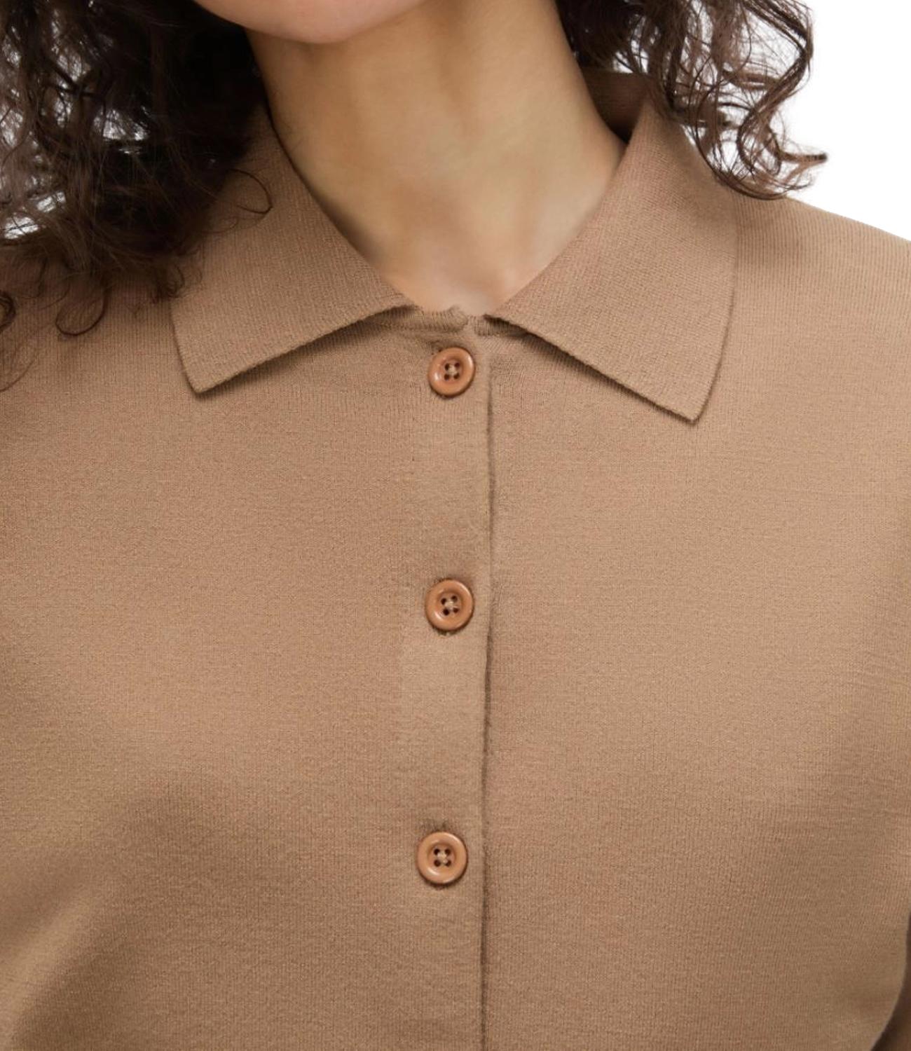 Cardigan Iblues 2627346031200 Donna - Cammello