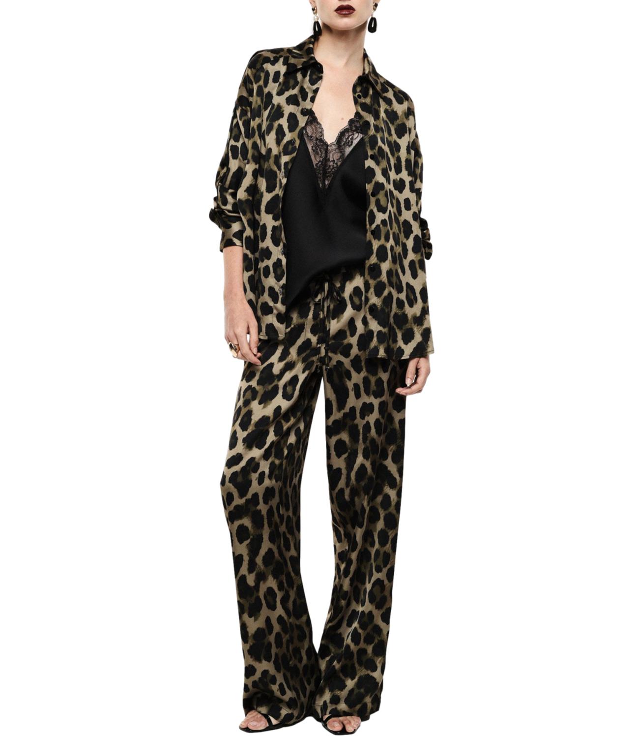 Pantalone Imperial P6O6MIM Donna - Militare/nero