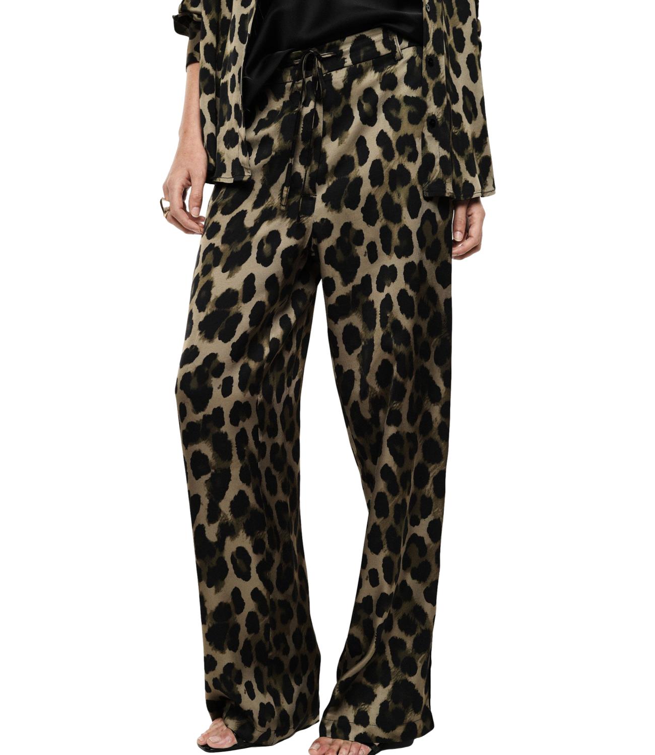 Pantalone Imperial P6O6MIM Donna - Militare/nero