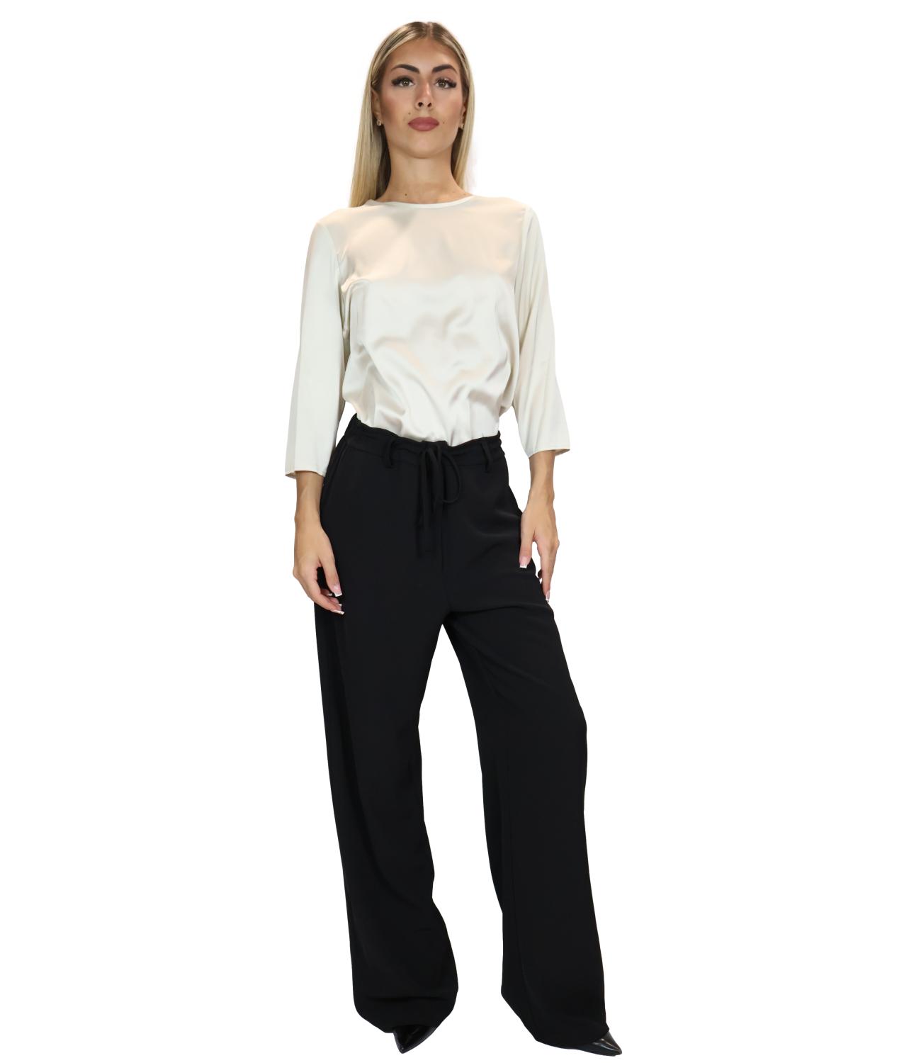 Pantalone Imperial P7H7MHX Donna - Nero