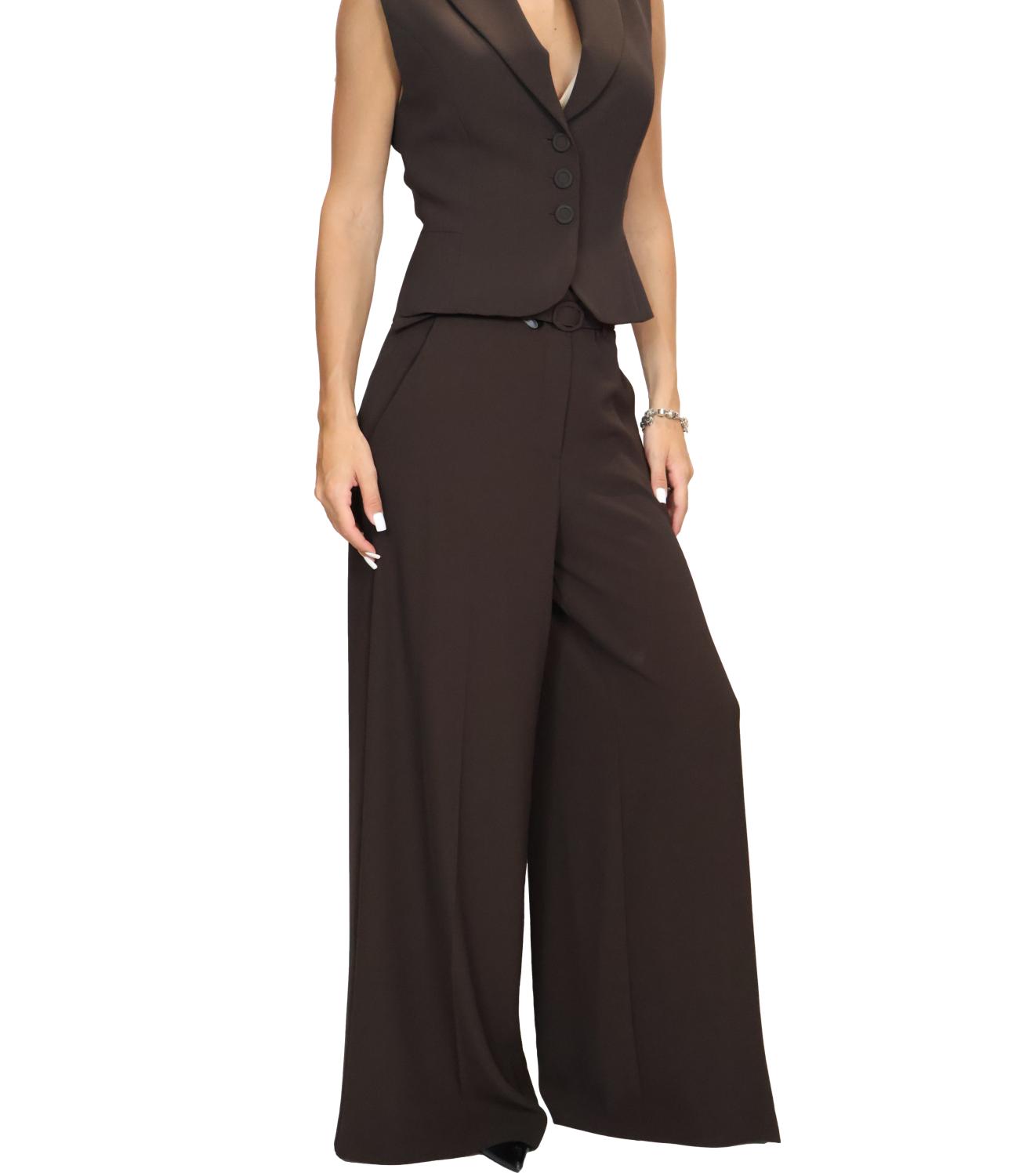 Pantalone Imperial P7J7MHXC Donna - Dark Coffee