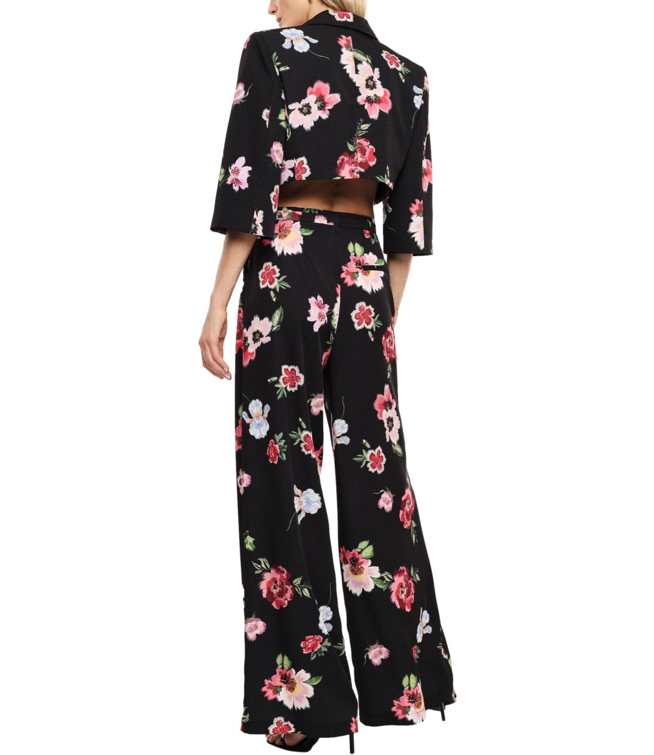 Pantalone Imperial P8G2MHYC Donna - Nero/multicolor