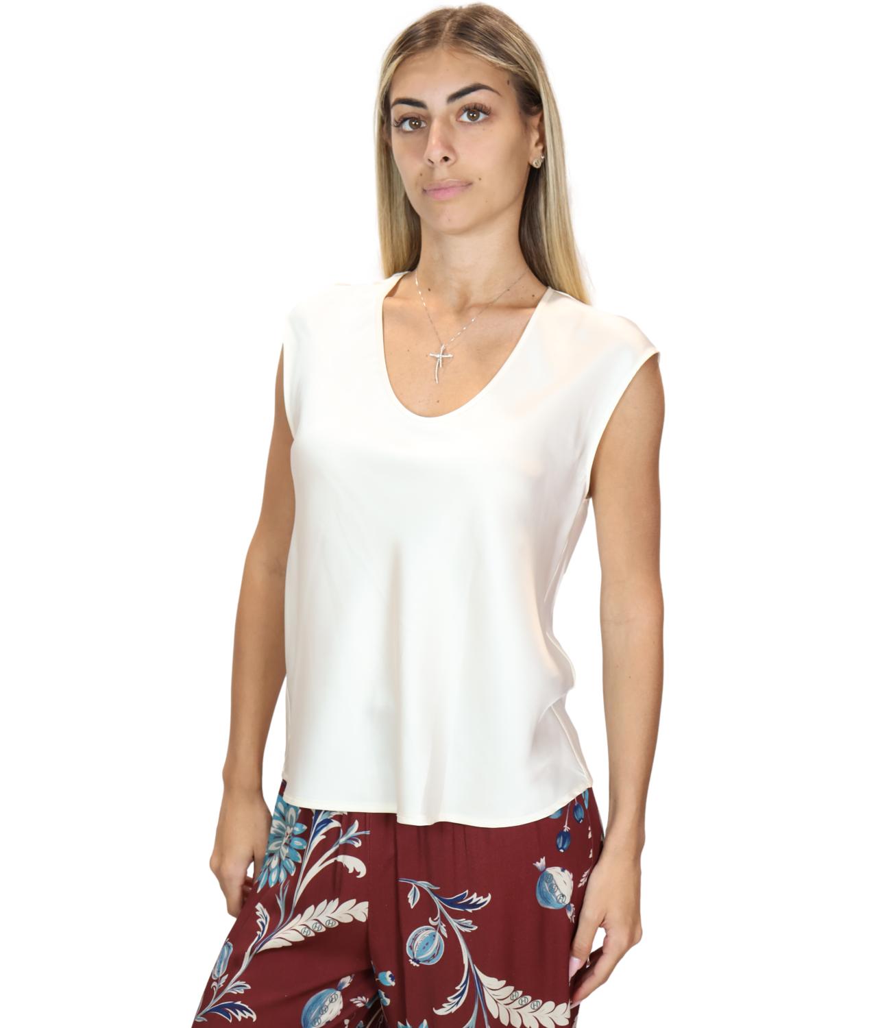 Canotta Imperial REH0MDG Donna - Champagne