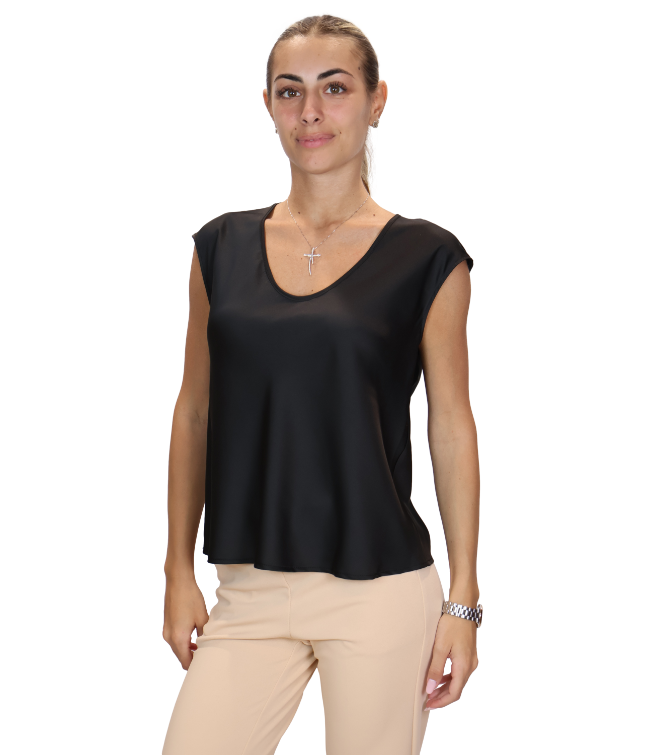 Canotta Imperial REH0MDG Donna - Nero
