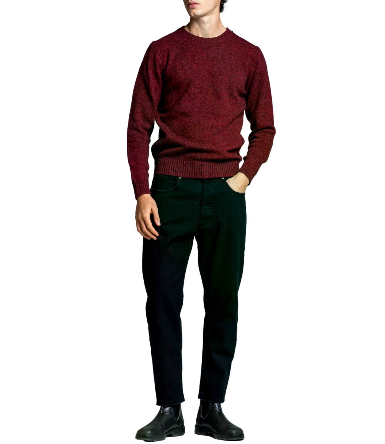 Maglia Impure IM26FWMMDUKE WN7C30 Uomo - Bordeaux