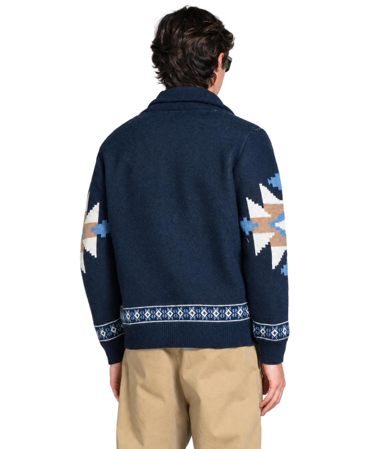 Cardigan Impure IM26FWMMSAWYERJ04 WN5C01 Uomo - Navy