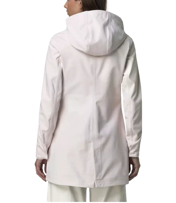 Giacca K-Way K2148BW Donna - Beige Cashmere - Blue Depth