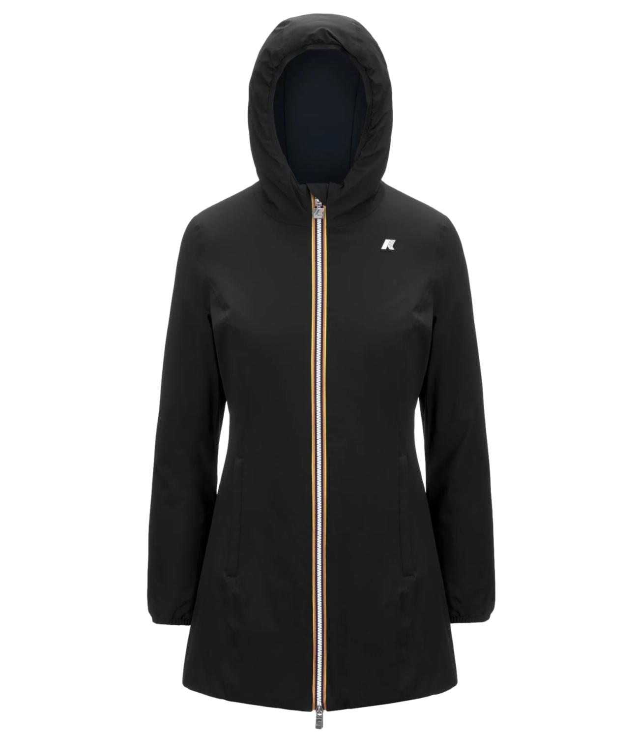 Giacca K-Way K6128UW Donna - Black P-Blue D
