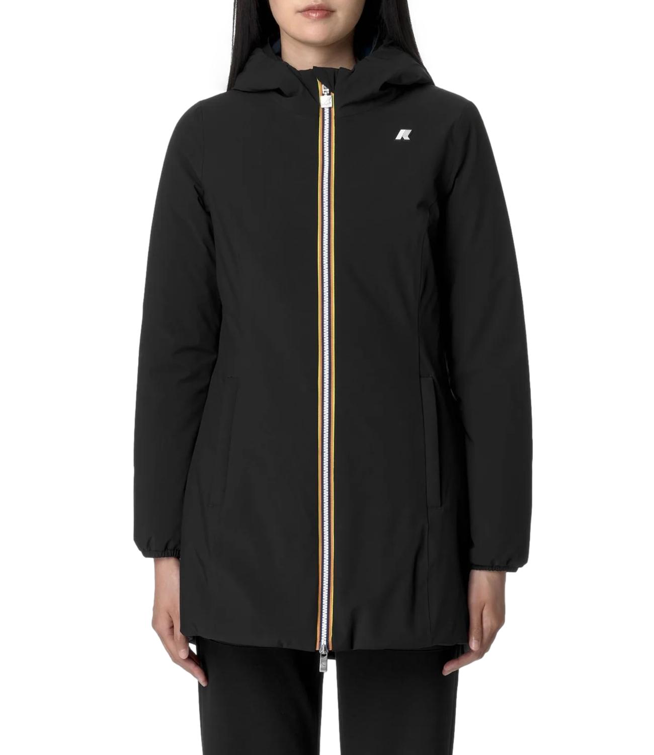 Giacca K-Way K6128UW Donna - Black P-Blue D