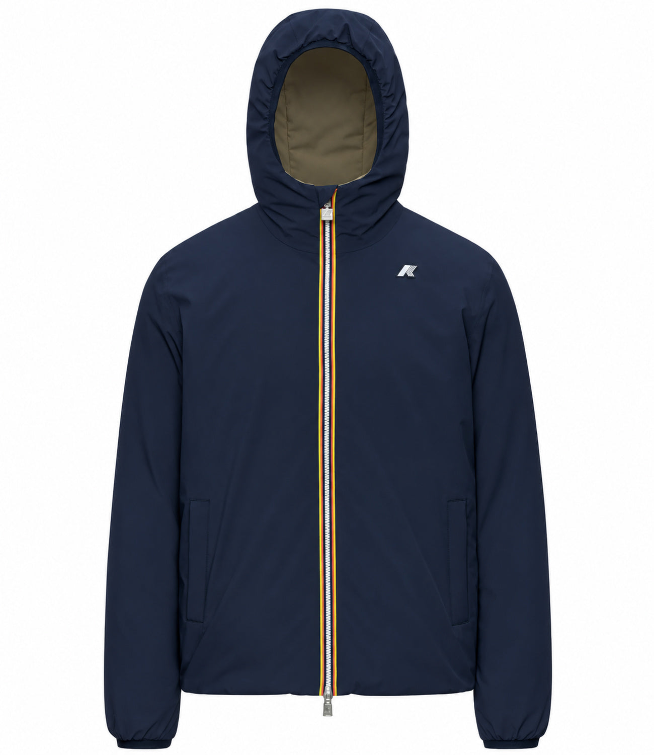 Giacca K-Way K6128VW Uomo - Blue Depth - Green Army