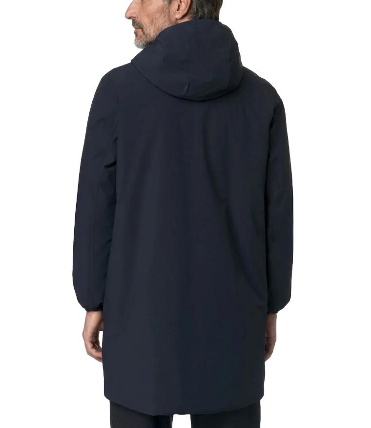 Giacca K-Way K6128WW Uomo - Blue Depth - Beige Khaki
