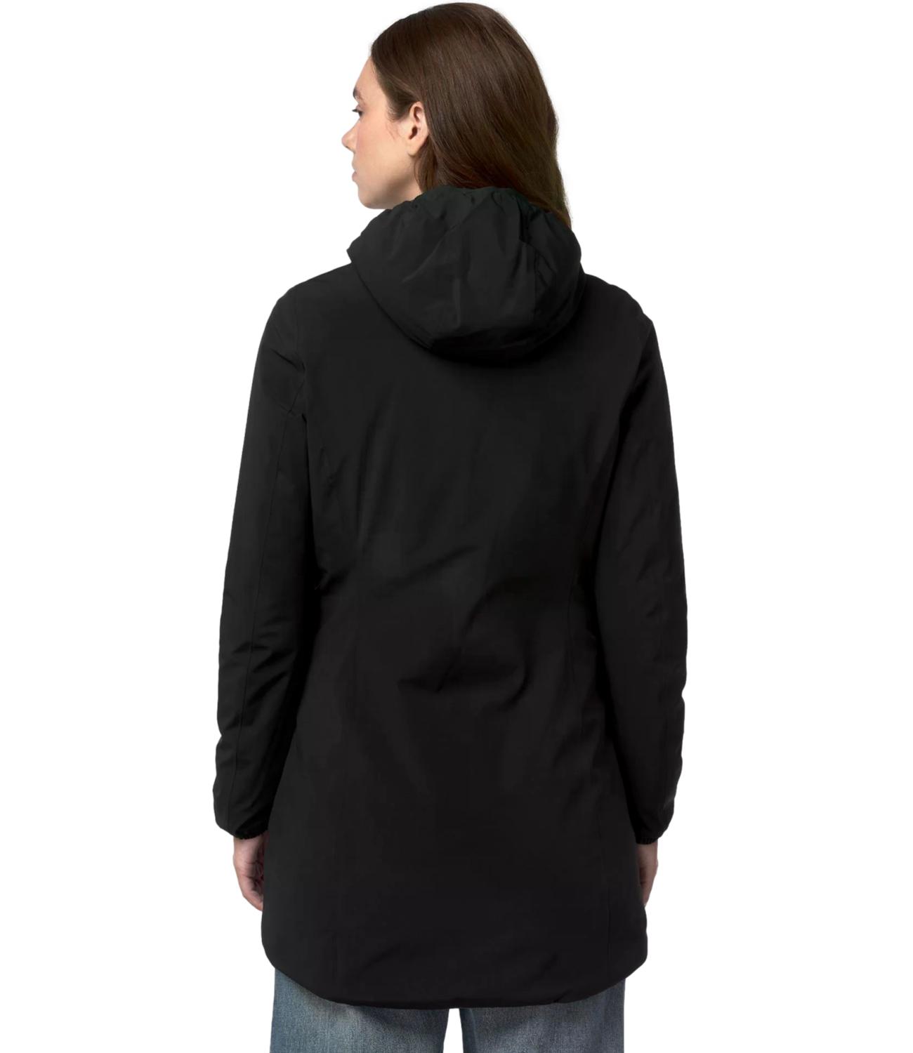 Giacca K-Way K6128WW Uomo - Black Pure - Green Army
