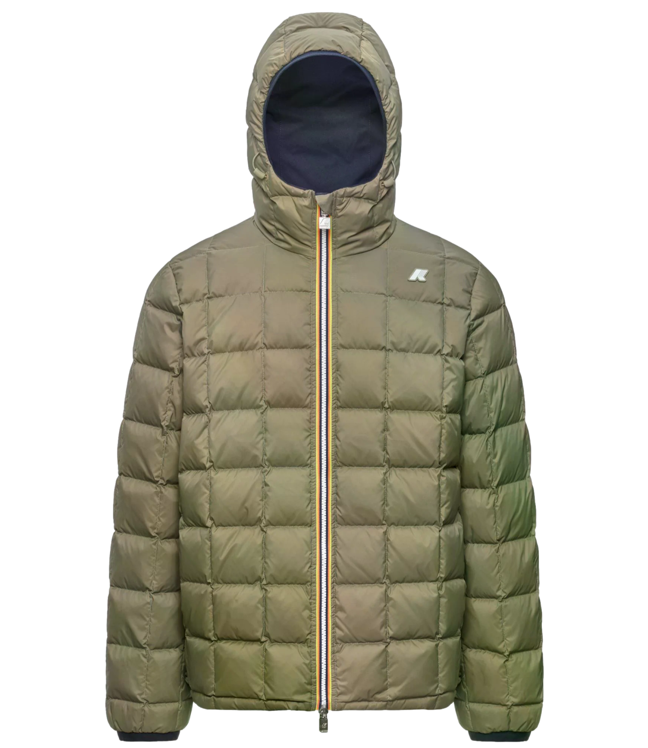 Giacca K-Way K8127WW Uomo - Blue Depth - Green Army